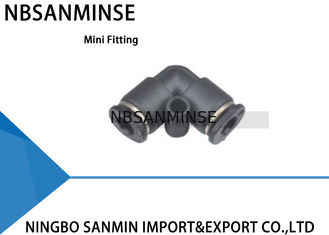 Złącze rurowe PV - C Compact One Touch Mini Armatura Złączka rurowa z króćcem powietrza Quick Air Pneumatic Connect Sanmin