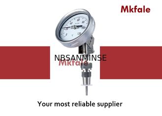 Wysoka dokładność Bimetaliczny termometr Wskaźnik ciśnienia cieczy do inżynierii przyrząd pomiarowy