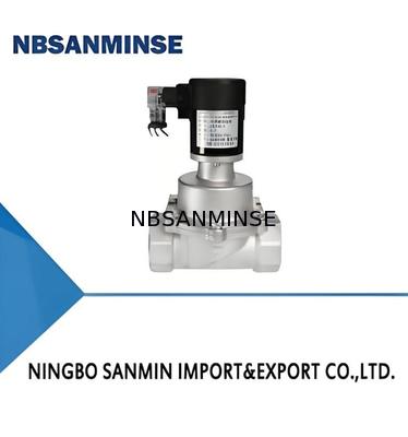 Zawór elektromagnetyczny chemiczny ze stali nierdzewnej 304 z napięciem DC12V-AC380V i temperaturą pracy 5-50°C