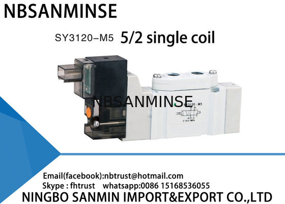 SY3120 SY5120 SY7120 Pneumatyczny kompaktowy zawór elektromagnetyczny Mini zawór Automatyka SMC Wymień AC220V DC24V