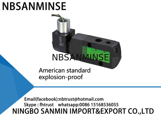 Pneumatyczny zawór elektromagnetyczny typu NAMUR551 przeciwwybuchowy AISCO Typ NBR PUR Seal