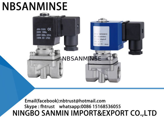 Bezpośrednie działanie zaworu elektromagnetycznego z mosiądzu