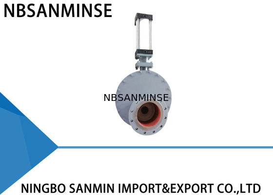 Pneumatyczny zawór z podwójnym dyskiem Disc Odporny na zużycie żeliwny korpus SMWZ644 -DNA - R