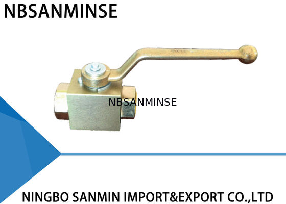 Ręczny zawór kulowy ze stali węglowej / mosiądzu NBR VITON Seal Type Certyfikat ISO9001