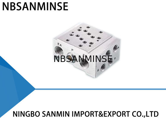 Pneumatyczne elementy zaworu elektromagnetycznego Podstawa kolektora SMC AirTAC CKD Typ Koganei