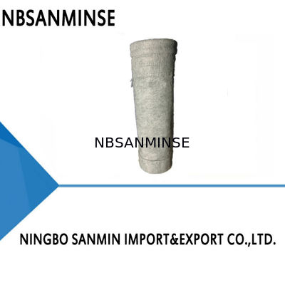 Poliester mieszany przewodzący włókno igłowe filcowy worek na kurz przemysłowy filtr powietrza worek 550 g/m2 pyłoszczelny worki filtracyjne Baghouse