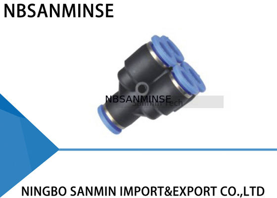 PXG Pneumatic Air Fittings Szybkozłącze 5-drogowe Double Y Typ Push-in-Joint Plastikowe łączenie Sanmin