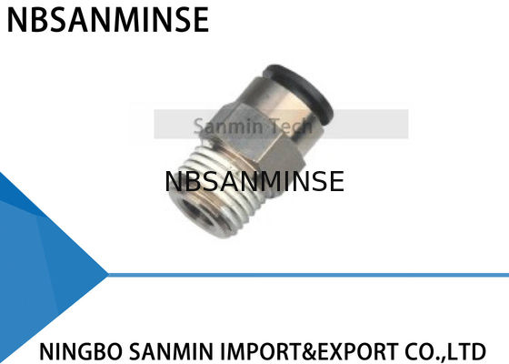 PCP Korpus z mosiądzu z tuleją z tworzywa sztucznego, wciskany w złączki pneumatyczne