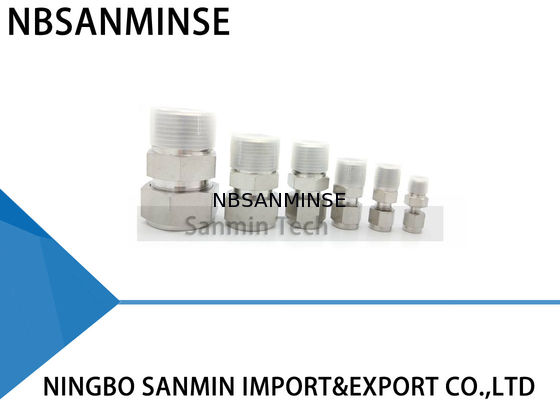 MC Złącze męskie ze stali nierdzewnej SS316L Montaż sanitarny Pneumatyczne przyłącze pneumatyczne Sanmin wysokiej jakości