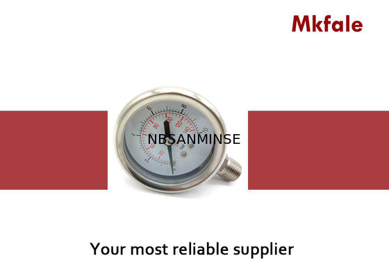 50L Magnehelic Cyfrowy miernik ciśnienia oleju napełnionego olejem SM2SS Wskaźnik ciśnienia cieczy