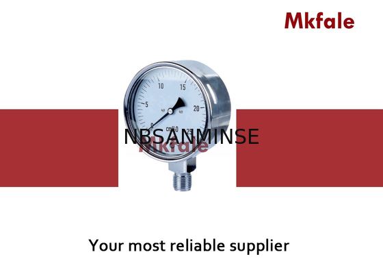 Manometr hydrauliczny do pomiaru ciśnienia cieczy Manometr ze stali nierdzewnej SMCBS do przewodu nieagresywnego