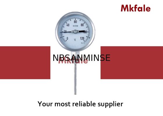 Wysoka dokładność Bimetaliczny termometr Wskaźnik ciśnienia cieczy do inżynierii przyrząd pomiarowy