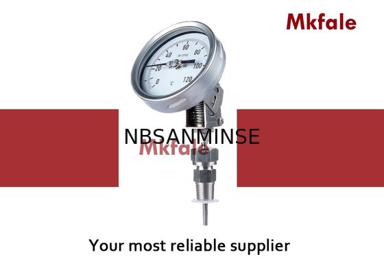 Wysoka dokładność Bimetaliczny termometr Wskaźnik ciśnienia cieczy do inżynierii przyrząd pomiarowy