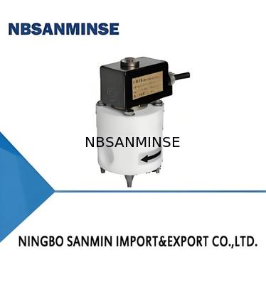 Zawór elektromagnetyczny z politetrafluoroetylenu (PTFE) z maksymalną odpornością na temperaturę +120℃, ciśnieniem roboczym 0,01～0,6 MPa i wytrzymałością na ściskanie 1,2 MPa