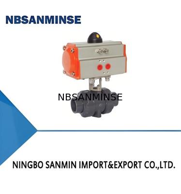 UPVC/CPVC/PPH Elektryczne i pneumatyczne zawory kuli do średniego ciśnienia 1,2 MPa i niskiego ciśnienia 0,035 MPa~0,35 MPa