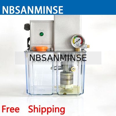 NBSANMINSE SDR5-34Z Pompa smarowania smarem 4 Mpa AC 380 Volt 50 Hz z zaworem przelewowym do systemu smarowania