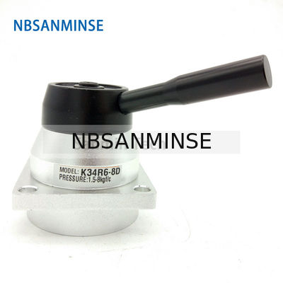 NBSANMINSE K34R6 G1 / 4 "Zawór przełączający ręcznie Zawór mechaniczny pneumatyczny ręczny zawór G 1/4 gwint