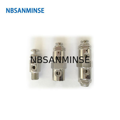 NBSANMINSE 2P 31P 3P 41P 4P 4PP Mini zawór zwrotny M5 G 1/8 Zawór mechaniczny Zawór pneumatyczny wysokiej jakości