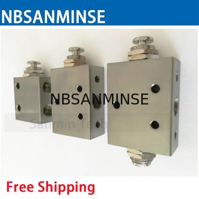 NBSANMINSE 2P 31P 3P 41P 4P 4PP Mini zawór zwrotny M5 G 1/8 Zawór mechaniczny Zawór pneumatyczny wysokiej jakości
