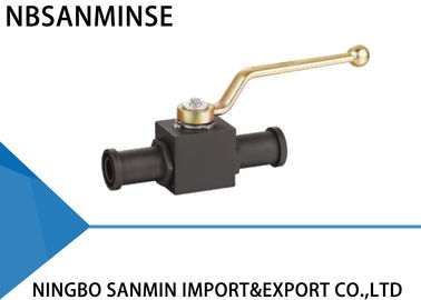 KHB KHM Hydrauliczny zawór kulowy odcinający ze stali węglowej 16mm 20mm Średnica 25mm z kołnierzem SAE