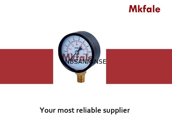 SMTB Wskaźnik ciśnienia cieczy ze stali nierdzewnej Obudowa ze stali czarnej G / NPT / inny gwint