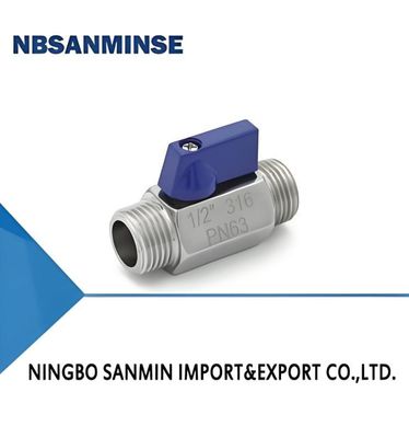 Mini Ball 1 inch Pneumatyczny Cylinder Solenoid Valve M/M